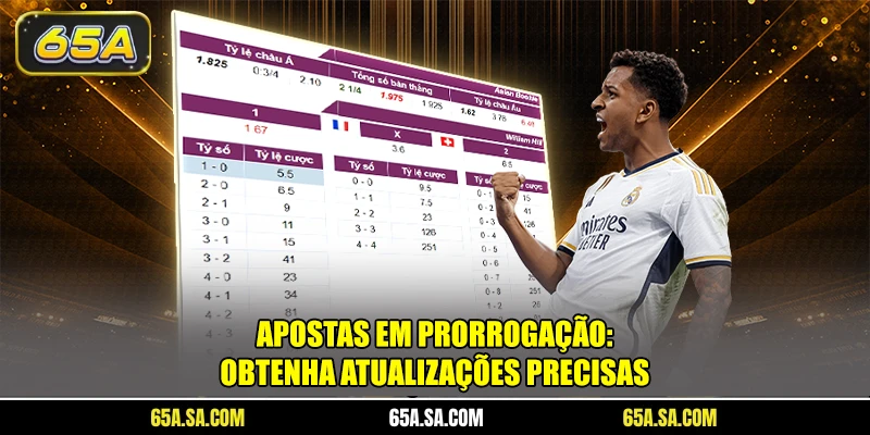 Apostas em prorrogação: Obtenha atualizações precisas