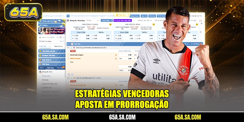 Estratégias vencedoras aposta em prorrogação