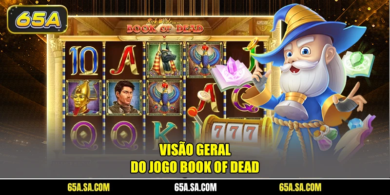 Visão geral do jogo Book of Dead
